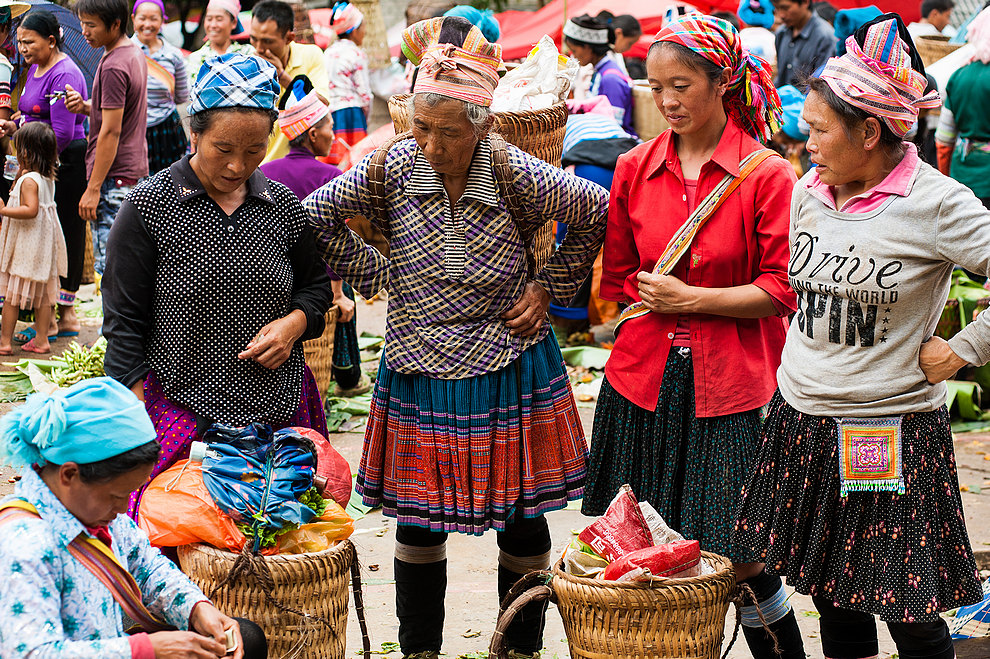 Bazar w Laomeng (Yunnan (Chiny) 2012, część 3/2)